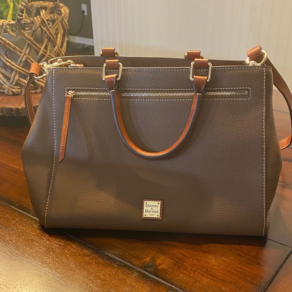 Dooney & Bourke Chocolate Brown Satchel